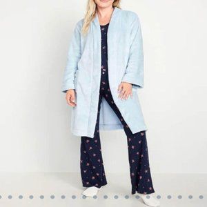 Old Navy Sherpa Tie-Belt Robe